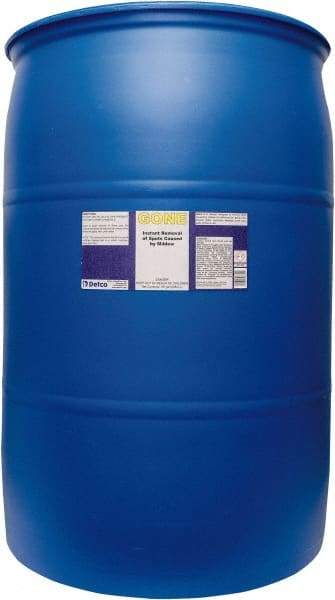 Detco - 55 Gal Drum Mildew Remover - Liquid, Water-Based, Unscented - Americas Tooling