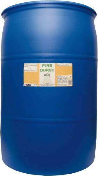 Detco - 55 Gal Drum All-Purpose Cleaner - Liquid, Water-Based, Pine - Americas Tooling