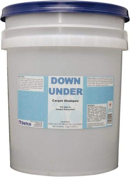 Detco - 5 Gal Pail Carpet Shampoo - Unscented - Americas Tooling