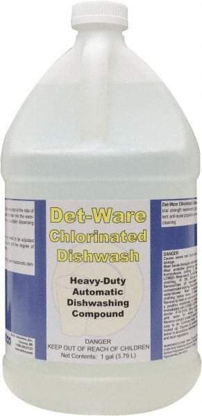 Detco - 1 Gal Bottle Automatic Dishwashing Liquid - Unscented - Americas Tooling