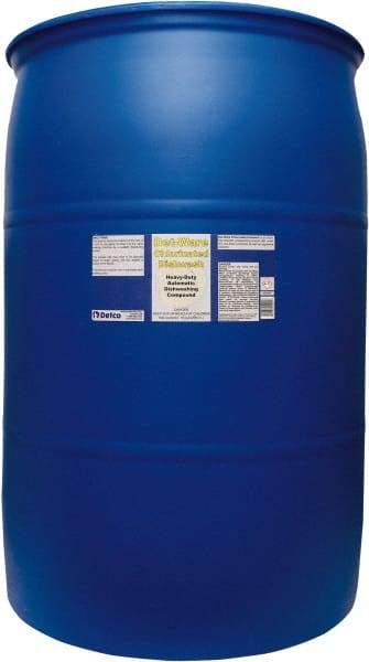 Detco - 55 Gal Drum Automatic Dishwashing Liquid - Unscented - Americas Tooling