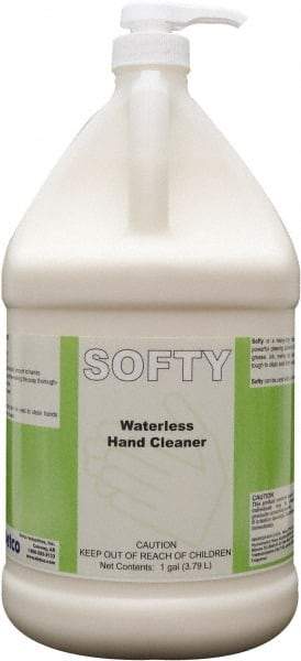 Detco - 1 Gal Bottle Waterless Cream Waterless Hand Cleaner - White, Banana Scent - Americas Tooling