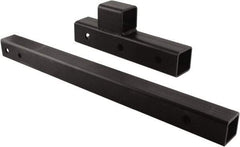 Erickson Manufacturing - Steel Tailgate Extender High Mount Adapter - 2" Wide x 24" Long, Black, For Use with The Big Bed Sr. & The Big Bed Jr. - Americas Tooling