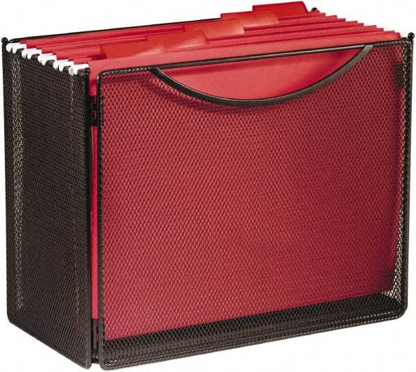 Safco - Black File Boxes-Storage - Steel, Mesh - Americas Tooling