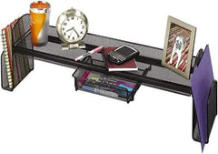 Safco - Black Space Saver Shelf - Steel, Mesh - Americas Tooling