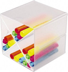 Deflect-o - Clear Desk Top Organizer - Plastic - Americas Tooling