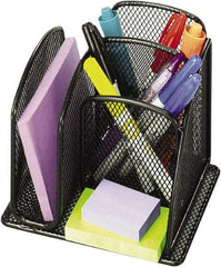 Safco - Black Desk Top Organizer - Steel - Americas Tooling