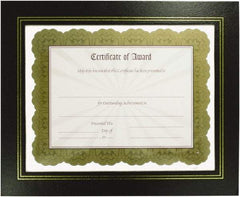 Nudell - 2 Piece Black Document Holders-Certificate/Document - 11" High x 8-1/2" Wide - Americas Tooling