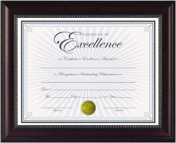 Dax - Rosewood Document Holders-Certificate/Document - 11" High x 8-1/2" Wide - Americas Tooling