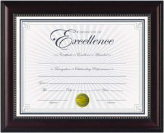 Dax - Rosewood Document Holders-Certificate/Document - 11" High x 8-1/2" Wide - Americas Tooling