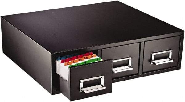 SteelMaster - 4,500 Drawer Card Cabinet - 3" x 5" - Americas Tooling