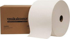 PRO-SOURCE - Dry General Purpose Wipes - Jumbo Roll, 12" x 11" Sheet Size, White - Americas Tooling