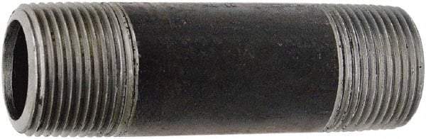 Value Collection - Schedule 160, 2-1/2" Diam x 3" Long Black Pipe Nipple - Threaded - Americas Tooling