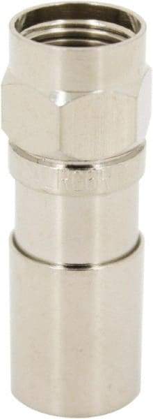 Ideal - Straight, RTQ Compression Coaxial Connector - Compatible with RG6 - Americas Tooling