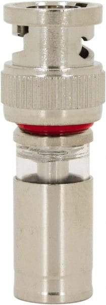 Ideal - Straight, BNC Compression Coaxial Connector - Compatible with RG59, Brass Body - Americas Tooling