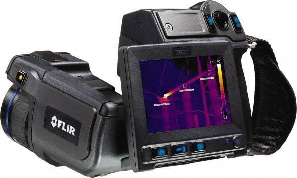 FLIR - -40 to 1,202°F (-40 to 650°C) Thermal Imaging IR Camera - 4.3" Color LCD Display, 1000 Image Storage Capacity, 480 x 360 Resolution - Americas Tooling