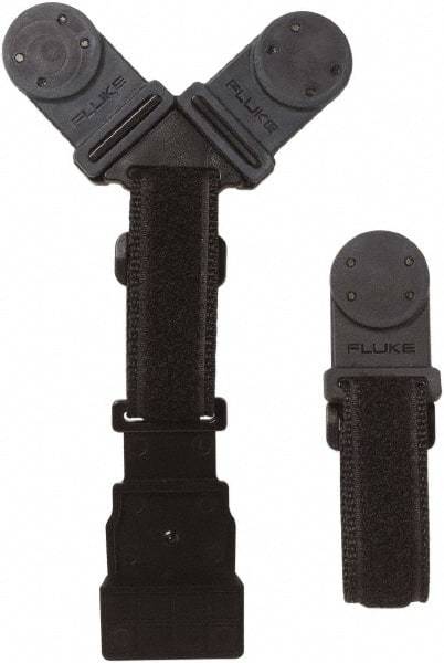 Fluke - Black Electrical Test Equipment Hanger Strap Kit - Use with Fluke 1730 Energy Loggers - Americas Tooling