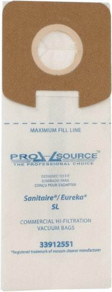 PRO-SOURCE - Meltblown Polypropylene & Paper Vacuum Bag - For Eureka Sanitaire Lightweights S782 & SC785 - Americas Tooling