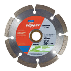 Wet & Dry Cut Saw Blade: 5″ Dia, 7/8 & 5/8″ Arbor Hole, 0.08″ Kerf Width, 9 Teeth High Speed Steel Teeth, Use on Masonry, Standard Arbor