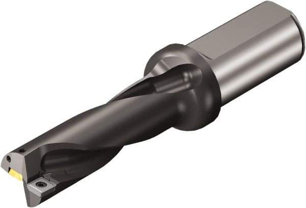 Sandvik Coromant - 224mm Max Drill Depth, 4xD, 56mm Diam, Indexable Insert Drill - 50mm Shank Diam, 50 Cylindrical Shank - Americas Tooling