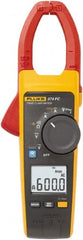 Fluke - 374 FC, CAT IV, CAT III, Digital True RMS Clamp Meter with 1.3386" Clamp On Jaws - Americas Tooling