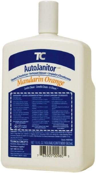 Technical Concepts - 562ml Mandarin Orange Automatic Urinal & Toilet Cleaner Dispenser Refills - For Use with 1793506, 1793507 - Americas Tooling