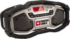 Porter-Cable - LED Worksite Radio - Powered by 120V AC 12V, 20V Max Batteries - Americas Tooling