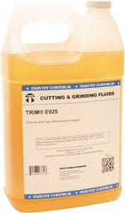 Master Fluid Solutions - Trim E925, 1 Gal Bottle Emulsion Fluid - Water Soluble, For Cutting, Drilling, Sawing, Grinding - Americas Tooling