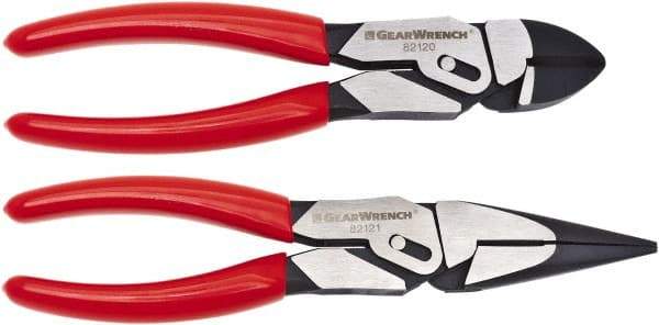 GearWrench - 2 Piece Long Nose & Diagonal Plier Set - Americas Tooling