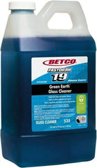 Betco - 2 L Plastic Bottle Pleasant Glass Cleaner - Concentrated, Use on Glass Surfaces - Americas Tooling