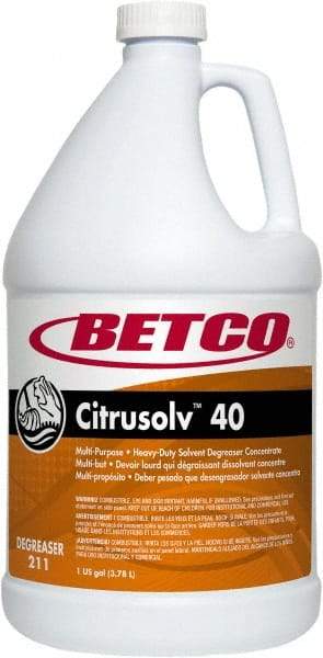 Betco - 1 Gal Bottle Cleaner/Degreaser - Liquid, Citrus - Americas Tooling