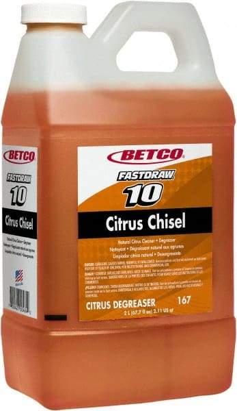 Betco - 2 L Bottle Cleaner/Degreaser - Liquid, Citrus - Americas Tooling