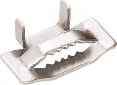 IDEAL TRIDON - Stainless Steel Banding Strap Buckle - 1/4" Wide x 0.03" Thick - Americas Tooling