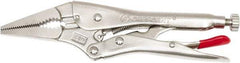 Crescent - 9" OAL Long Nose Jaw Locking Pliers - Americas Tooling