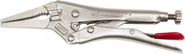 Crescent - 6" OAL Long Nose Jaw Locking Pliers - Americas Tooling