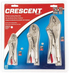 Crescent - 3 Piece Locking Plier Set - Americas Tooling