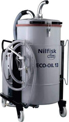 Nilfisk - 48 Gal, Painted Steel Tank, Wet, Machine Shop Vacuum Cleaner - 14.1 Amps - Americas Tooling