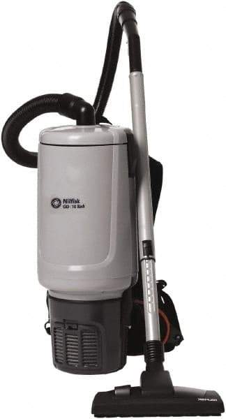 Nilfisk - 1.8 Gal, Plastic Tank, Dry, HEPA Vacuum Cleaner - 10 Amps - Americas Tooling