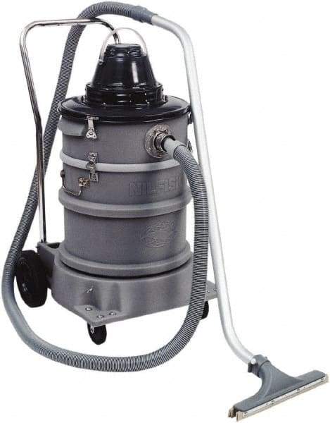 Nilfisk - 15 Gal, Polypropylene Tank, Wet/Dry, Vacuum - 8.3 Amps - Americas Tooling