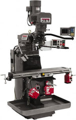 Jet - 9 x 49" 3 hp 230V Electronic Variable Speed Control 3 Phase Knee Milling Machine - Americas Tooling