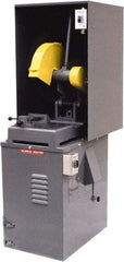 Kalamazoo - 12 or 14" Blade Diam, 1" Arbor Hole, Straight Chop & Cutoff Saw - 4,400 RPM, 5 hp, 220/440 Volts, 3 Phase - Americas Tooling