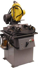 Kalamazoo - 14" Blade Diam, 1" Arbor Hole, Miter Chop & Cutoff Saw - 4,400 RPM, 5 hp, 230/440 Volts, 1 or 3 Phase - Americas Tooling