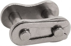 Tritan - 1/4" Pitch, ANSI 25, Roller Chain Connecting Link - For Use with Single Strand Chain - Americas Tooling