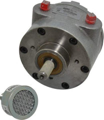 Gast - 1-1/2 hp Reversible Face Air Actuated Motor - 3,000 Max RPM, 1.12" Shaft Length, 5.81" OAL, 1/2" Shaft Diam - Americas Tooling