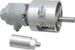 Gast - 1/3 hp Reversible Face Air Actuated Motor - 15:1 Gear Ratio, 400 Max RPM, 7.31" OAL, 1/2" Shaft Diam - Americas Tooling