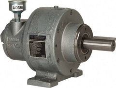 Gast - 1-1/2 hp Reversible Face/Foot Air Actuated Motor - 10:1 Gear Ratio, 300 Max RPM, 11.56" OAL, 1" Shaft Diam - Americas Tooling