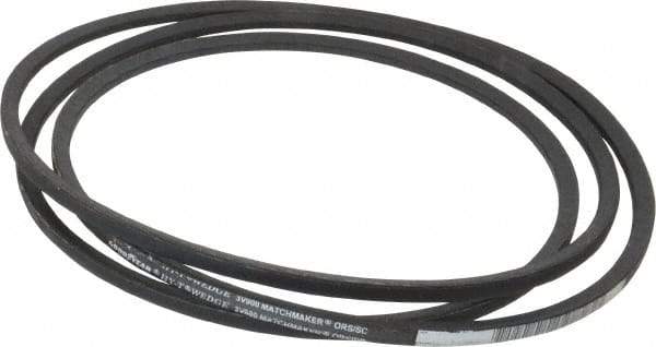 Continental ContiTech - Section 3V, 90" Outside Length, V-Belt - Fiber Reinforced Wingprene Rubber, HY-T Wedge MatchmakerEnvelope, No. 3V900 - Americas Tooling