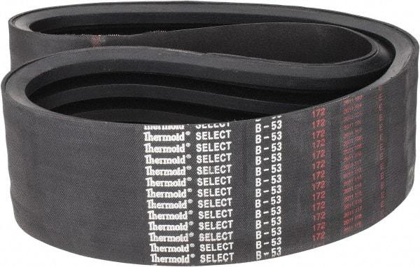 Value Collection - Section B, V-Belt - Neoprene Rubber, Classic Banded, No. B-53 - Americas Tooling