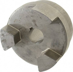 Lovejoy - 1-1/8" Max Bore Diam, Flexible Hub Coupling - 4-1/2" OD, 4.88" OAL, Sintered Iron - Americas Tooling