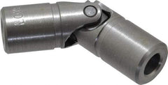 Lovejoy - 7/8" Bore Depth, 768 In/Lbs. Torque, D-Type Single Universal Joint - 3/8" Inside x 3/4" Outside Diam, 2-11/16" OAL - Americas Tooling